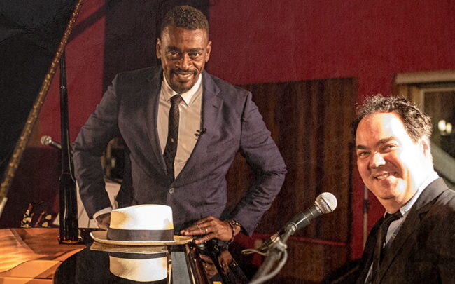 Seu Jorge and Daniel Jobim Perform Tom Jobim