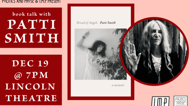 Book Talk with Patti Smith: Bread of Angels event image