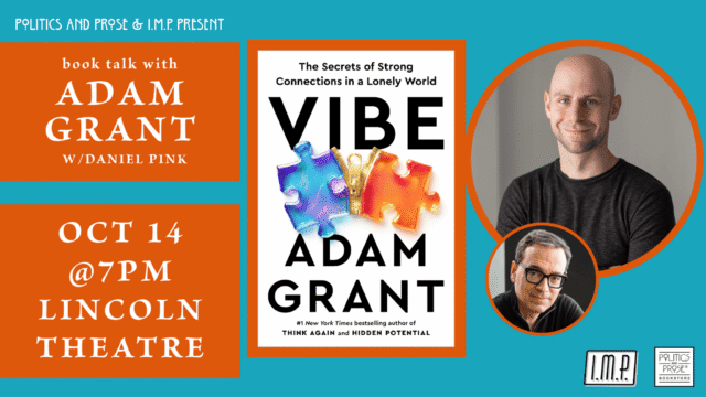 Adam Grant: Vibe event image